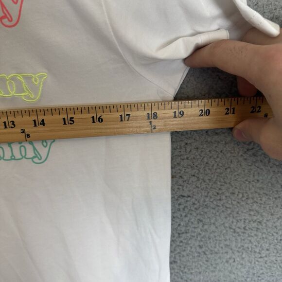 Psycho Bunny T-Shirt Black Mens 3 XS White Print Logo Short Sleeve - Picture 4 of 6